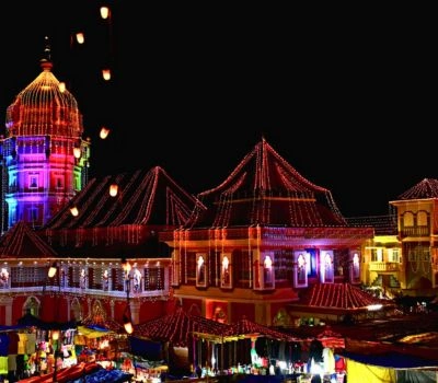 Respect local traditions and dress modestly at temple festivals.